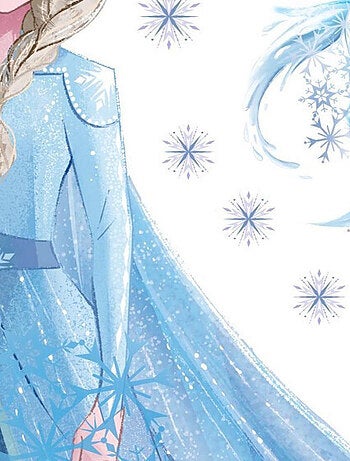Stickers géants Disney - La Reine des Neiges 2 - modèle Esprit de l'eau 65 CM x 85 CM