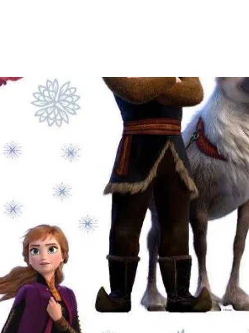 Stickers géants Disney - La Reine des Neiges 2 - modèle In my element - 65 CM x 85 CM - Kiabi