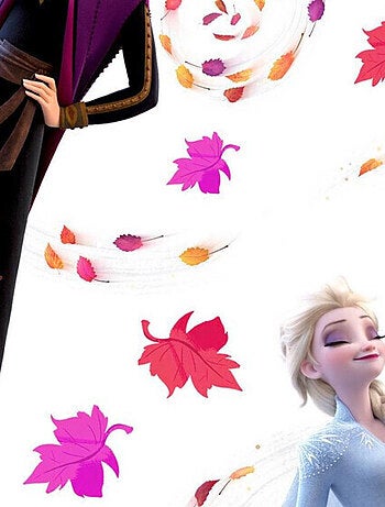 Stickers géants Disney - La Reine des Neiges 2 - modèle Vent d'automne 65 CM x 85 CM
