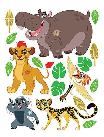 Stickers géants La Garde du Roi Lion Disney