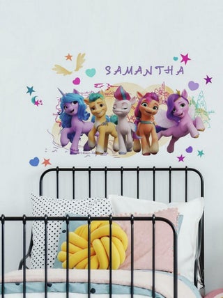 Stickers géants My Little Pony avec lettres de l’alphabet