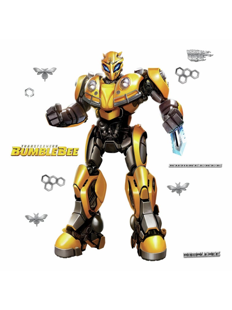 Stickers géants Transformers modèle Bumblebee Multicolore - Kiabi
