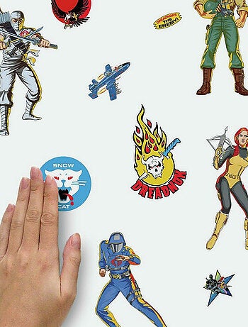Stickers G.I. JOE retro