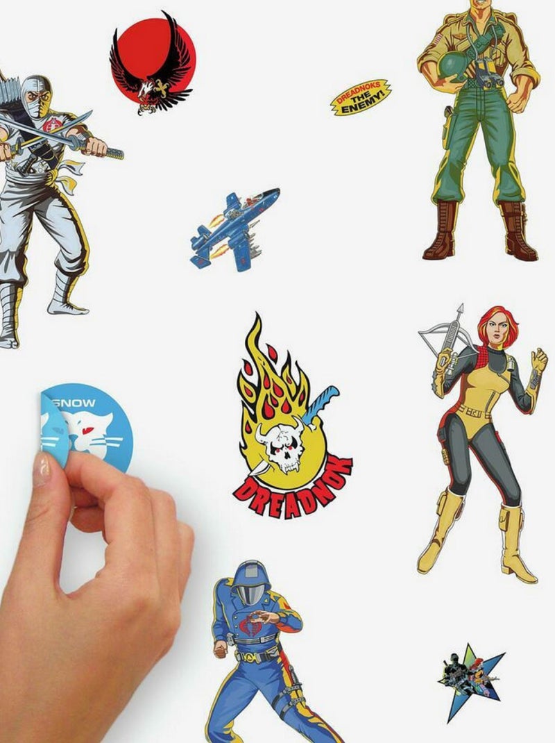 Stickers G.I. JOE retro Multicolore - Kiabi