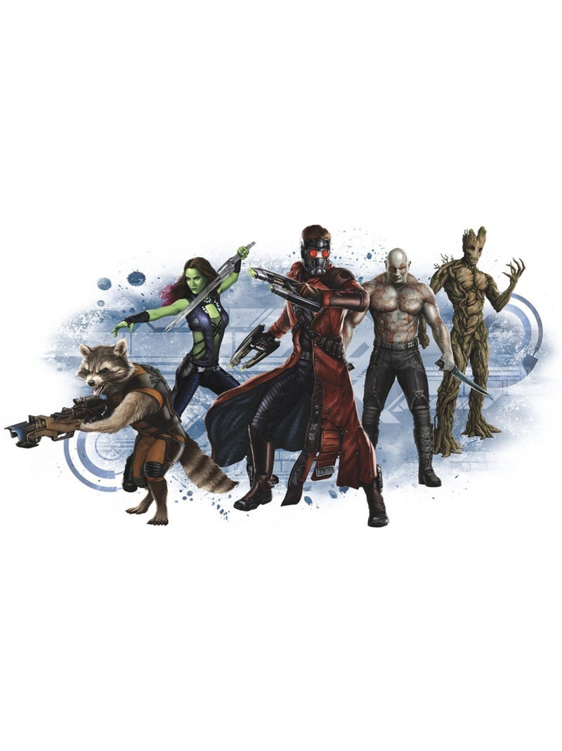 Stickers Graphic Les Gardiens de la Galaxie Marvel Multicolore - Kiabi
