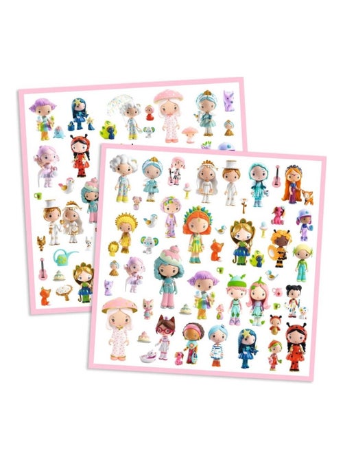 Stickers Le Petit Monde des Tinyly - Kiabi