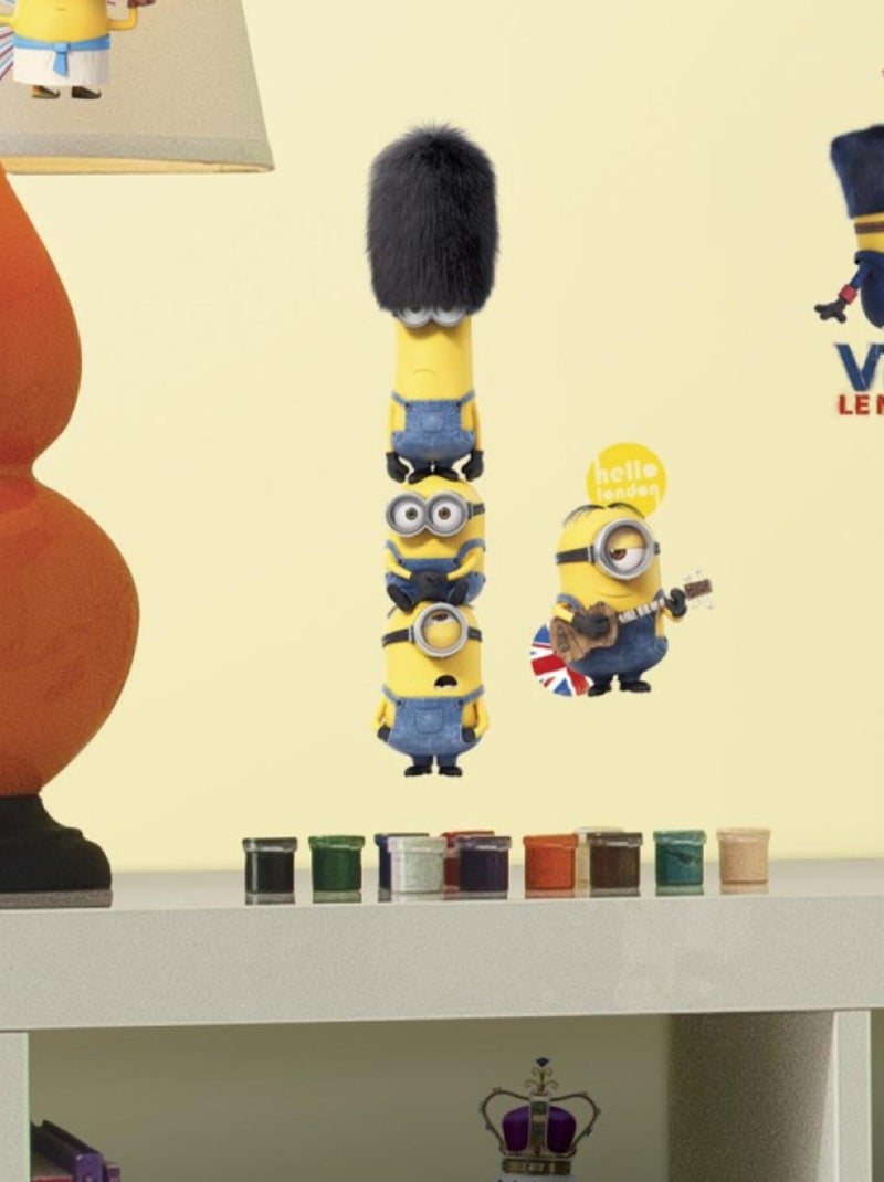 Stickers Les Minions - modèle CroMinion Multicolore - Kiabi