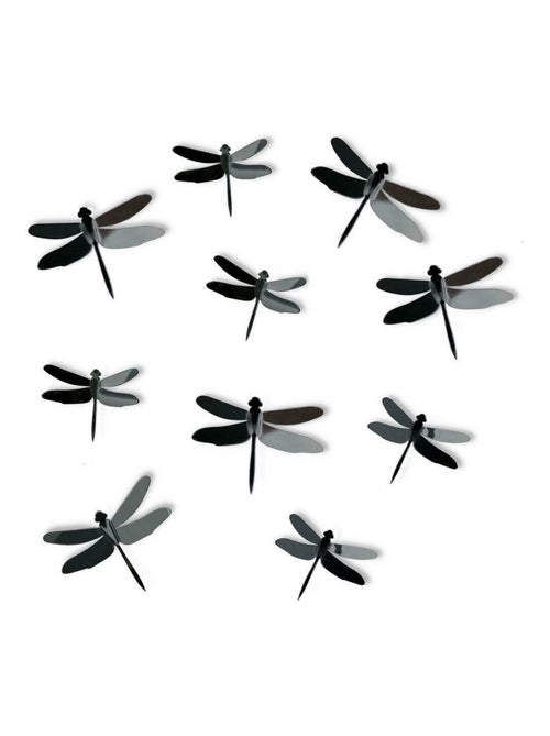 Stickers libellules effet miroir 3D - Kiabi