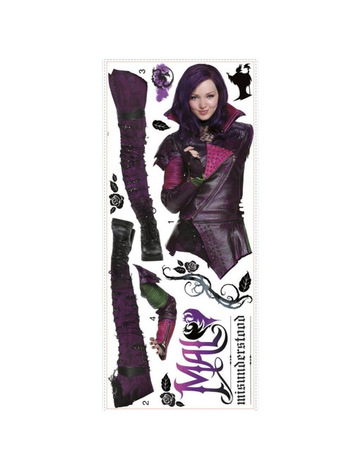 Stickers Mal Les Descendants Disney - Kiabi