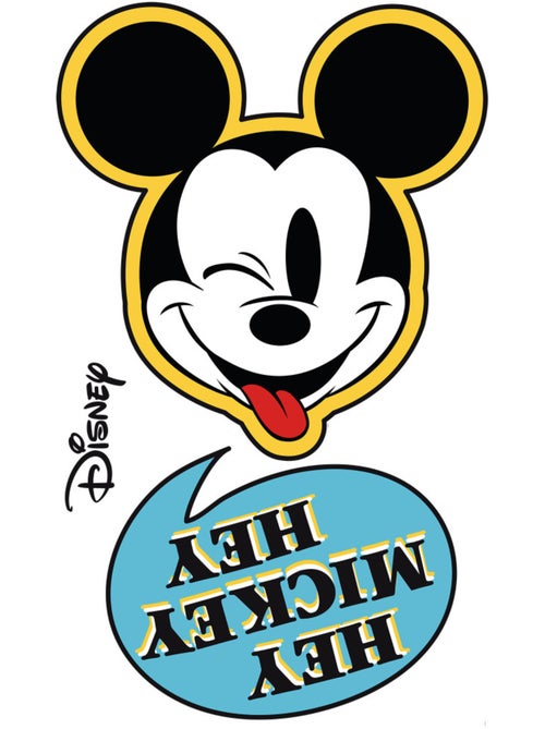 Stickers  mickey hey xxl - 127 x 200 cm - Kiabi