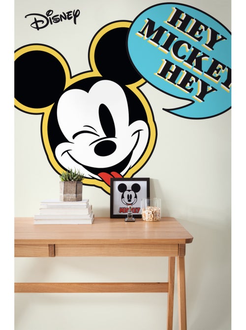 Stickers  mickey hey xxl - 127 x 200 cm - Kiabi