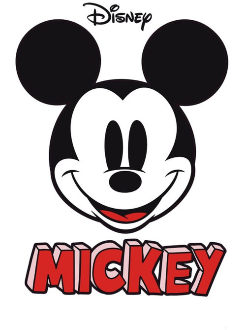 Stickers  mickey smile xxl - 127 x 200 cm - Kiabi