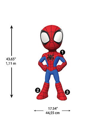 Stickers mural Amazing Spider-man debout - Collection Spidey