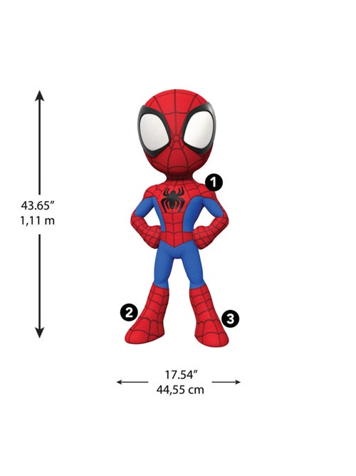 Stickers mural Amazing Spider-man debout - Collection Spidey - Kiabi