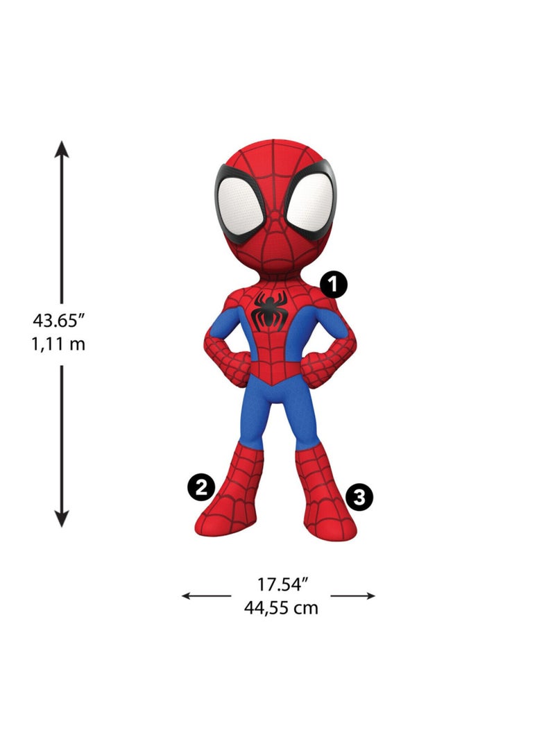 Stickers mural Amazing Spider-man debout - Collection Spidey Multicolore - Kiabi