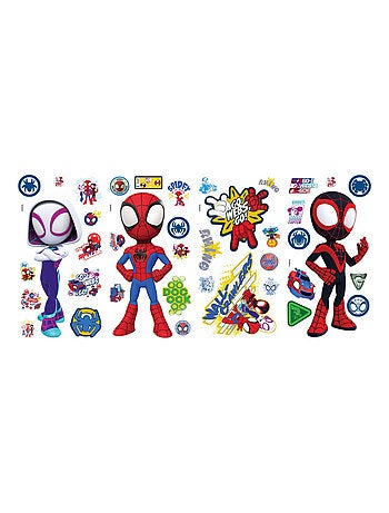 Stickers mural Amazing Spider-man et ses amis - Collection Spidey