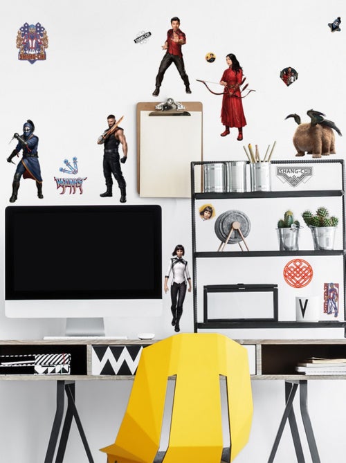 Stickers mural chang chi la légende des 10 anneaux personnage Marvel - Kiabi