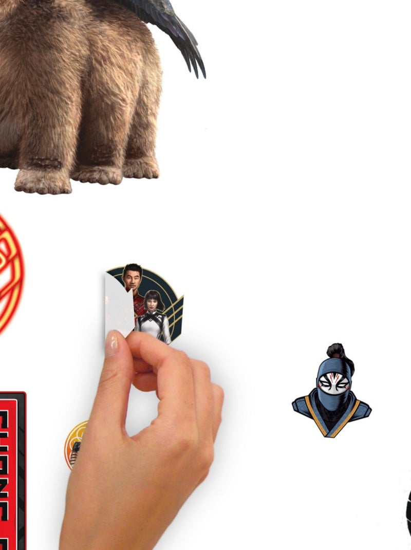 Stickers mural chang chi la légende des 10 anneaux personnage Marvel Multicolore - Kiabi