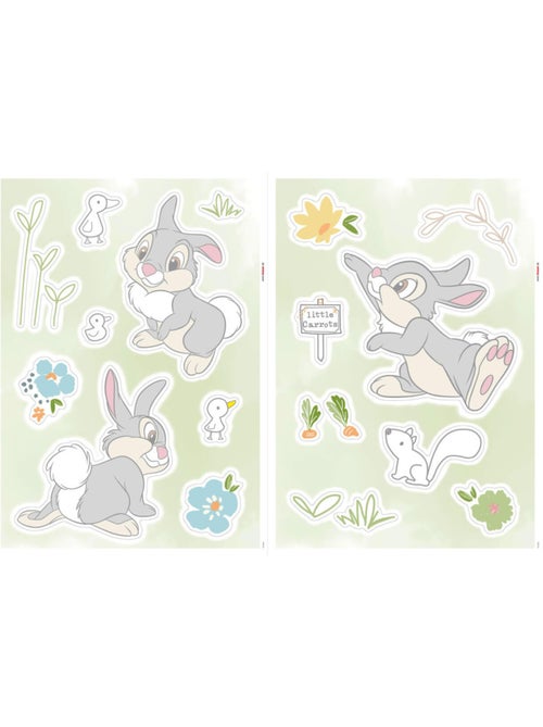 Stickers Mural Géant - Pan-Pan et ses amies - 50 x 70 cm - Kiabi