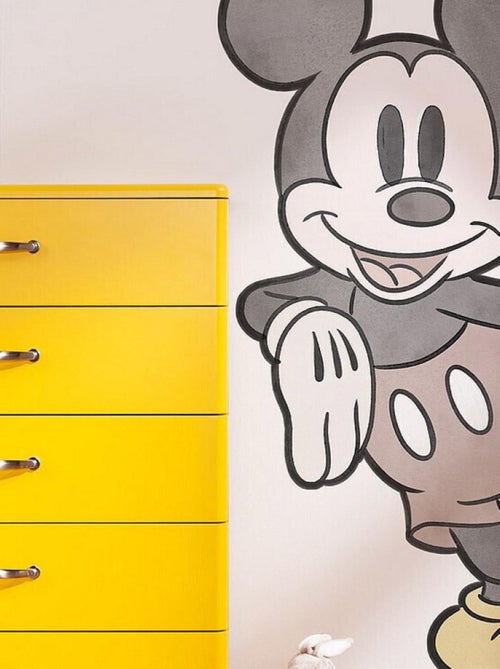 Stickers Mural Géant Autocollant Mickey Mouse -Mickey Essential- Disney Mickey Essentiel - Kiabi