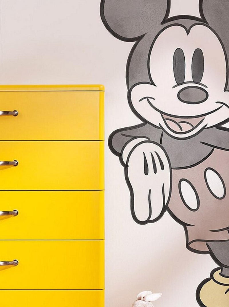 Stickers Mural Géant Autocollant Mickey Mouse -Mickey Essential- Disney Mickey Essentiel Multicolore - Kiabi