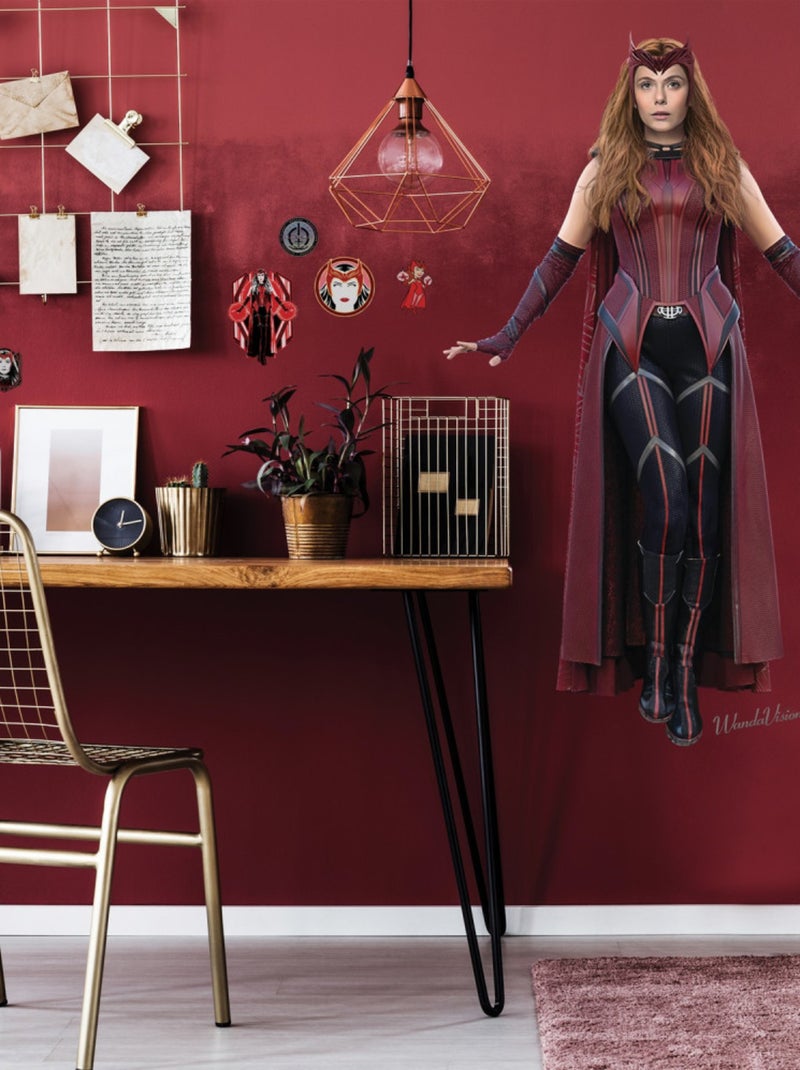 Stickers mural wandavision personnage Avengers Marvel Multicolore - Kiabi