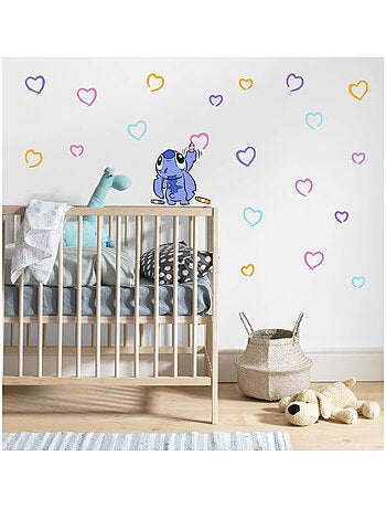 Stickers muraux - Disney Stitch Artist - 50x70 cm