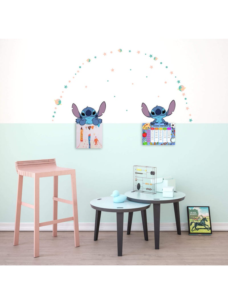 Stickers muraux - Disney Stitch rêve - 50 x 70 cm Multicolore - Kiabi