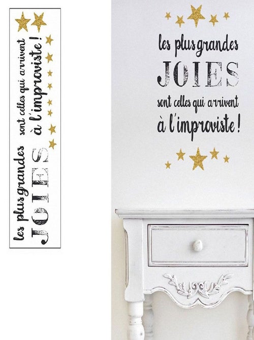 Stickers Muraux - Les Plus Grandes Joies - Kiabi