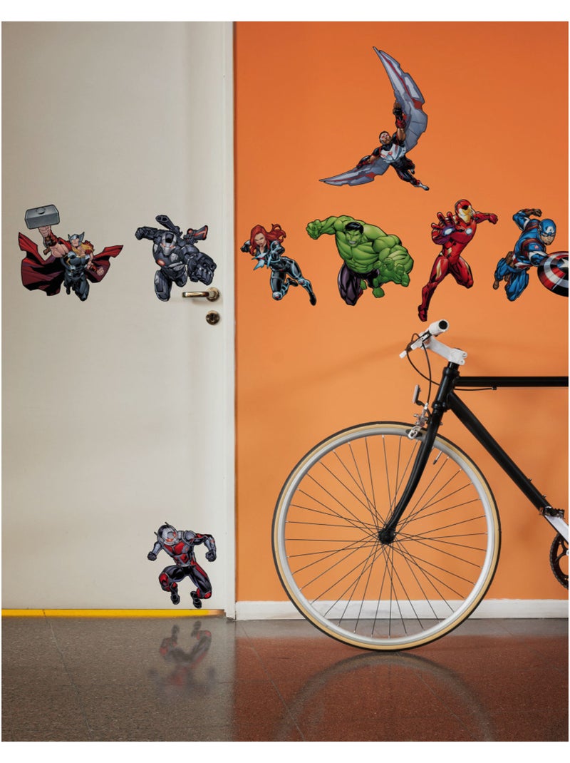 Stickers muraux- avengers action Multicolore - Kiabi