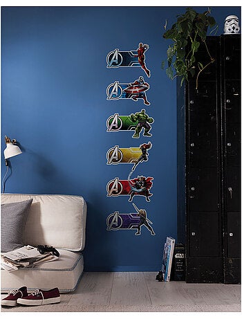 Stickers muraux- avengers plates