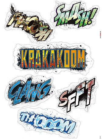 Stickers muraux- avengers soets