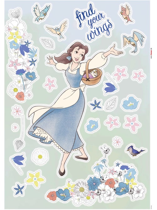 Stickers muraux- belle find your wings - Kiabi