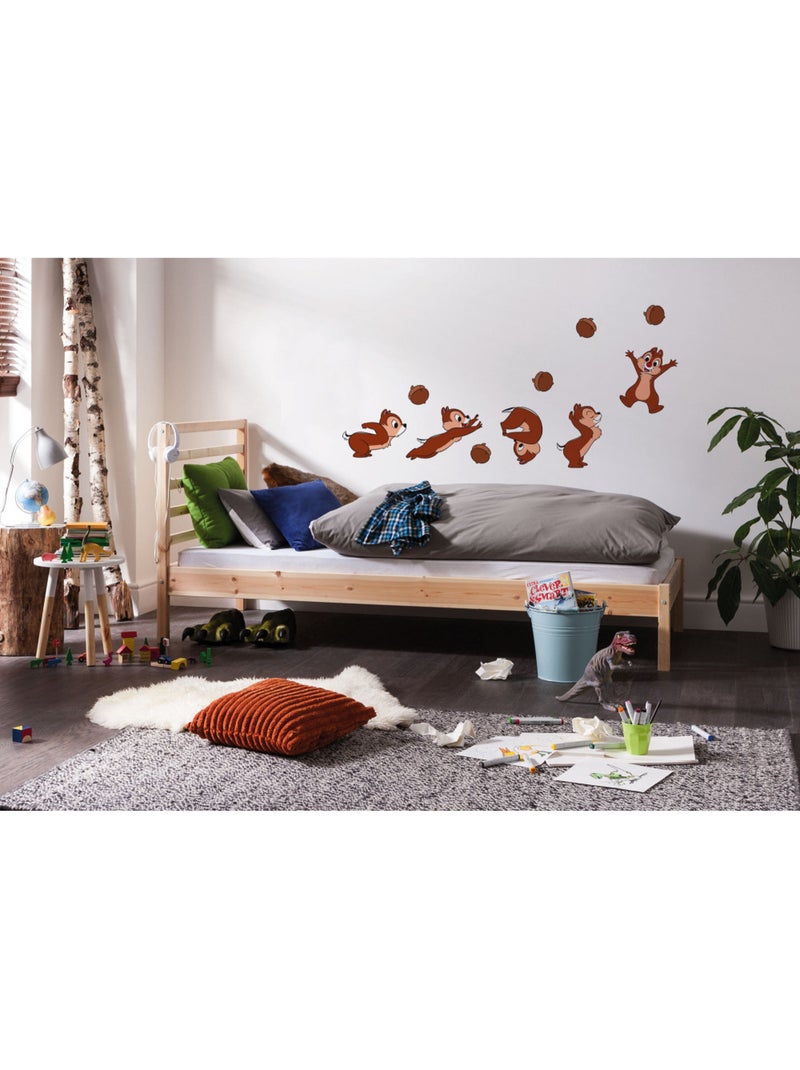 Stickers muraux- chip 'n' dale hazelnut hunt Multicolore - Kiabi
