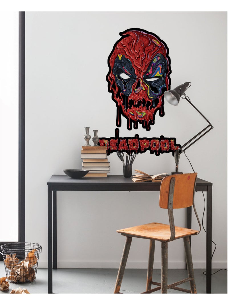 Stickers muraux- deadpool meltpool Multicolore - Kiabi