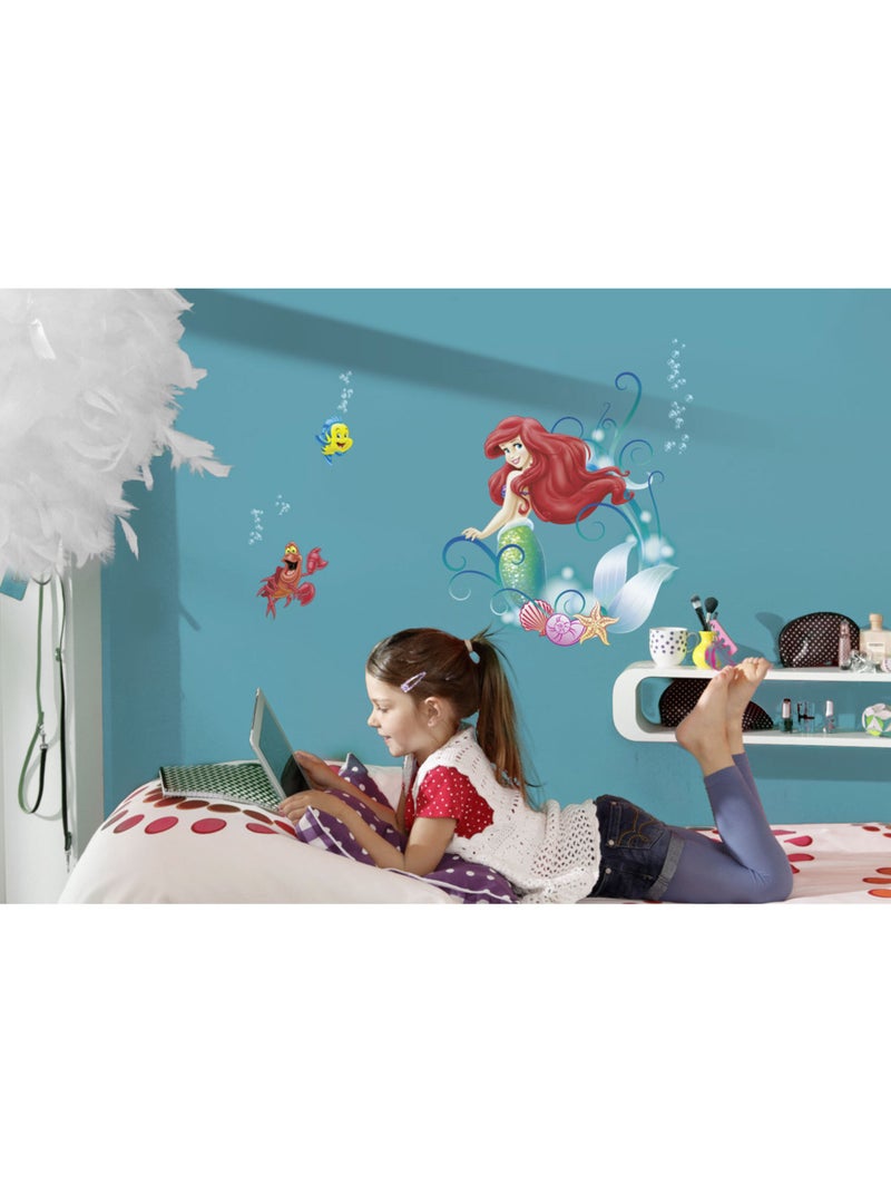 Stickers muraux- Disney Ariel la Petite Sirènele Multicolore - Kiabi