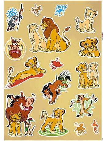 Stickers muraux- disney le roi lion circle of life