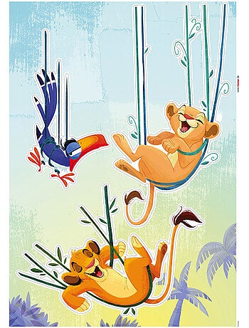 Stickers muraux- disney le roi lion relax