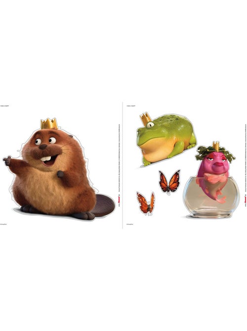 Stickers muraux- Disney Pixar Jumpers Queens and King - 5 pièces - Kiabi