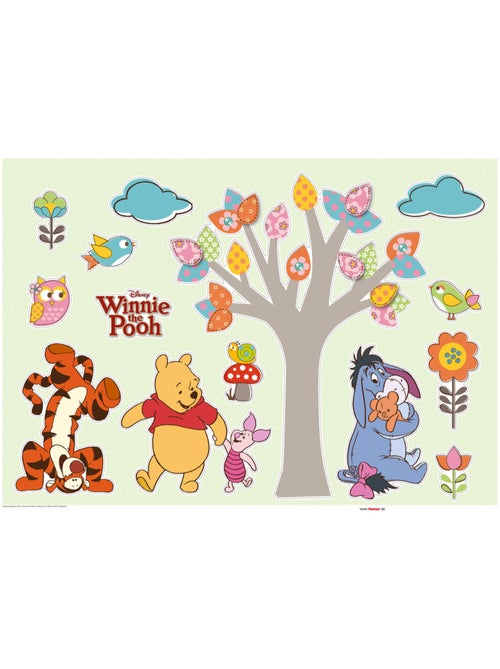 Stickers muraux- Disney Winnie l'Ourson Nature Lovers - Kiabi
