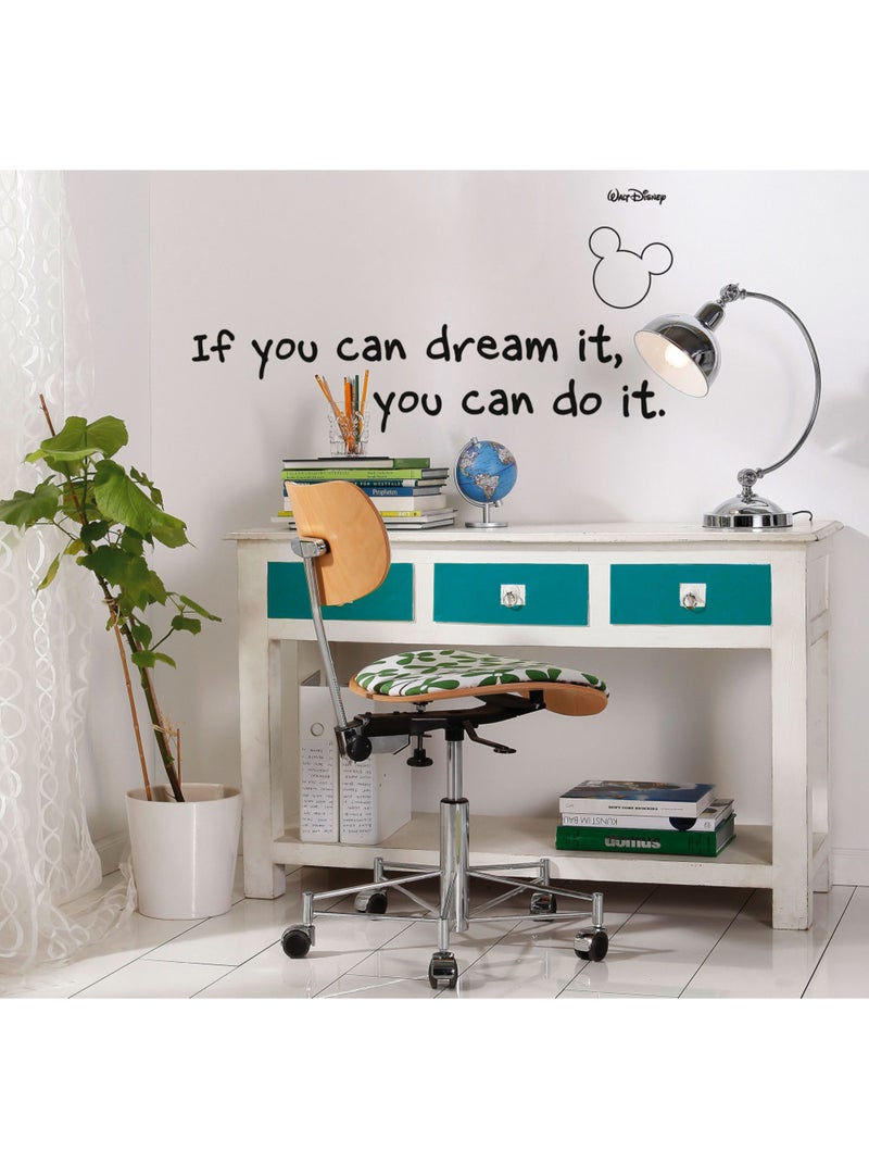 Stickers muraux- disney you can do it Multicolore - Kiabi