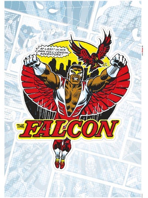 Stickers muraux- falcon comic classic - Kiabi