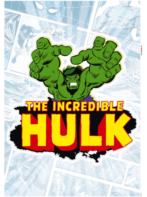 Stickers muraux- hulk comic classic - Kiabi