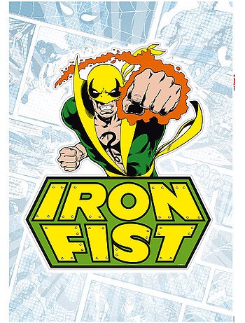 Stickers muraux- iron fist comic