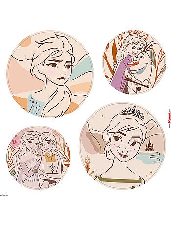 Stickers muraux- la reine des neiges destiny