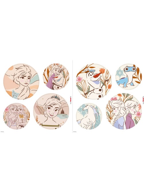 Stickers muraux- la reine des neiges destiny - Kiabi