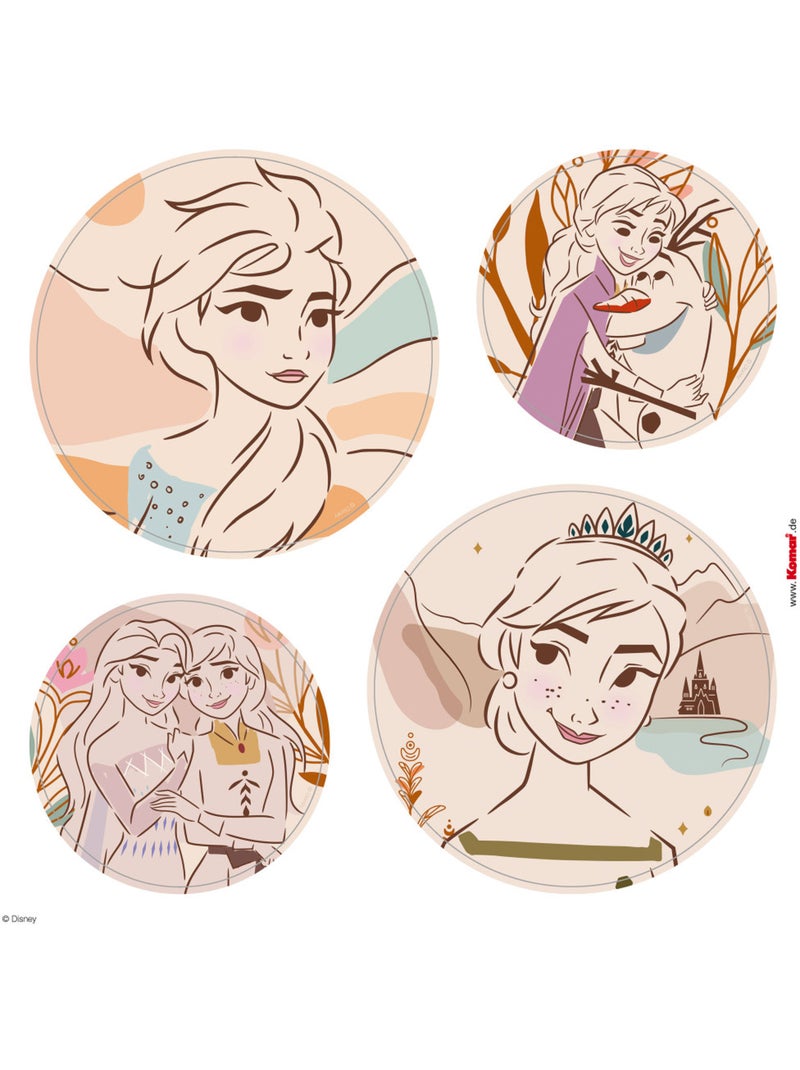 Stickers muraux- la reine des neiges destiny Multicolore - Kiabi