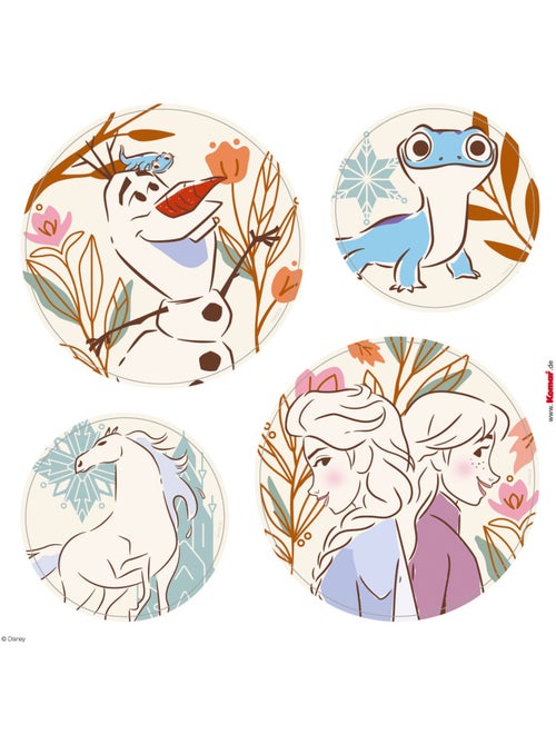 Stickers muraux- la reine des neiges destiny - Kiabi