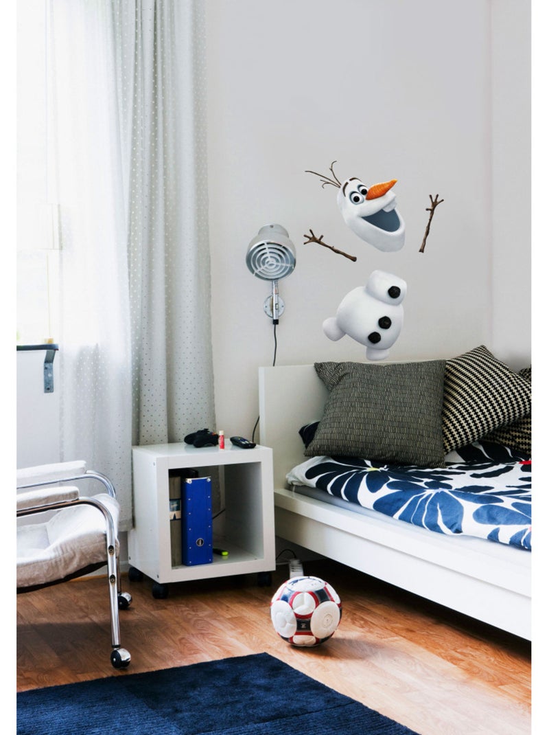 Stickers muraux- la reine des neiges olaf Multicolore - Kiabi