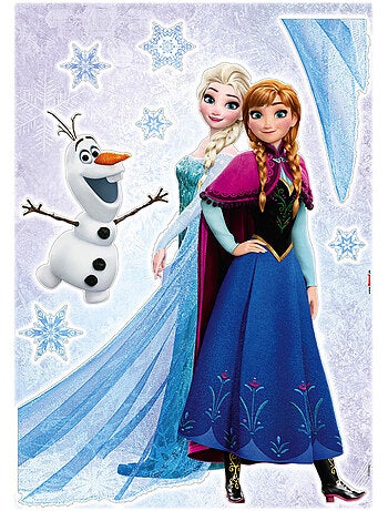 Stickers muraux- la reine des neiges sisters